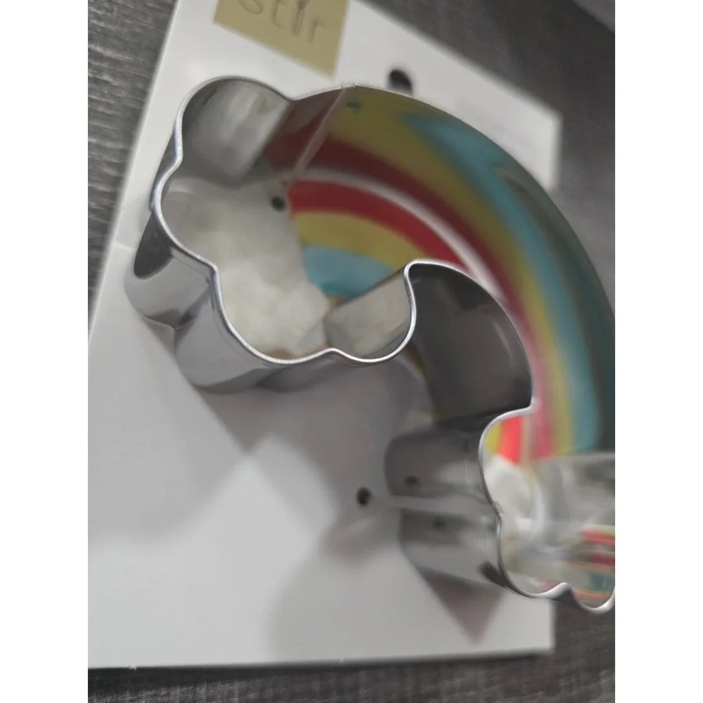 Stir Stainless Steel Rainbow Cookie Cutter‎ 3